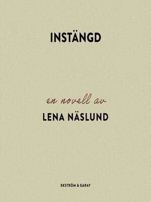 cover image of Instängd